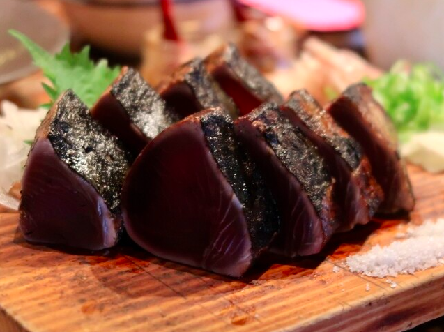【名物】鰹のわらやき塩たたき
