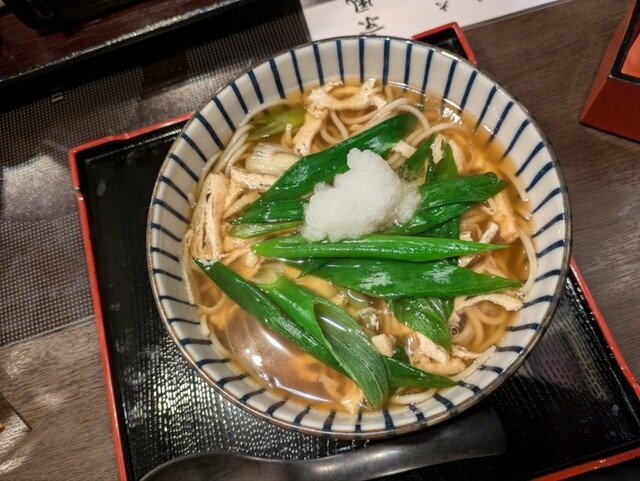 九条ねぎ蕎麦