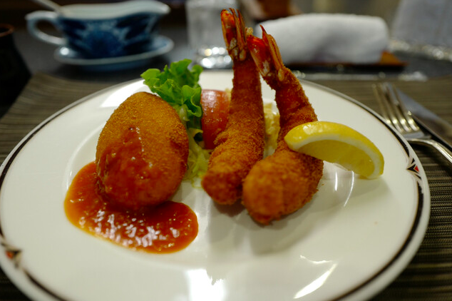フライ定食