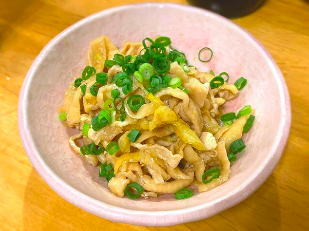 鳥皮ポン酢