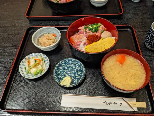 北海丼ランチ