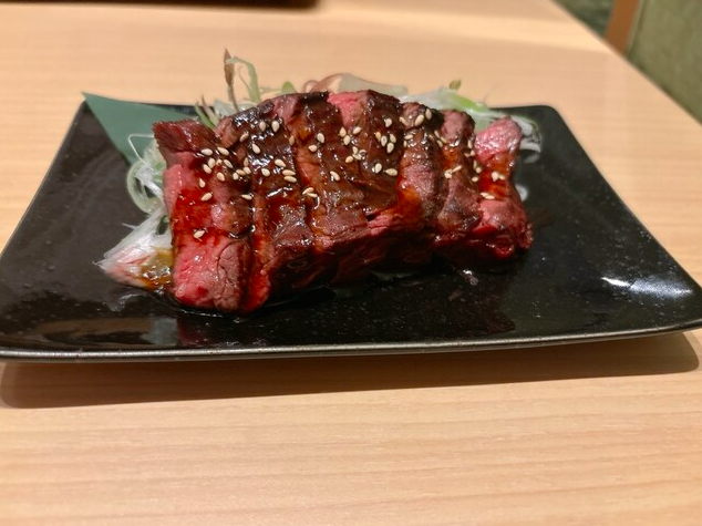 極 牛ハラミの炙り