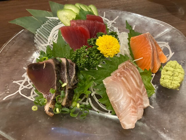 刺身盛り合わせ