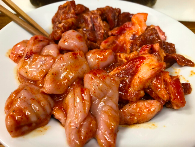 子袋・ハラミ・天肉