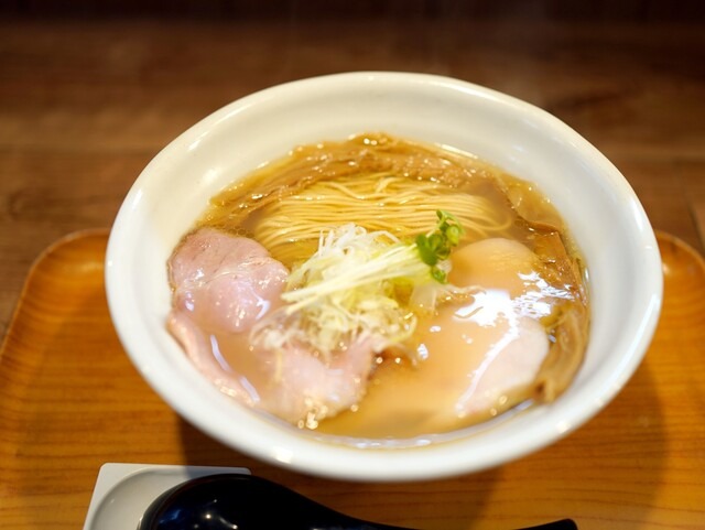 塩と貝のラーメン