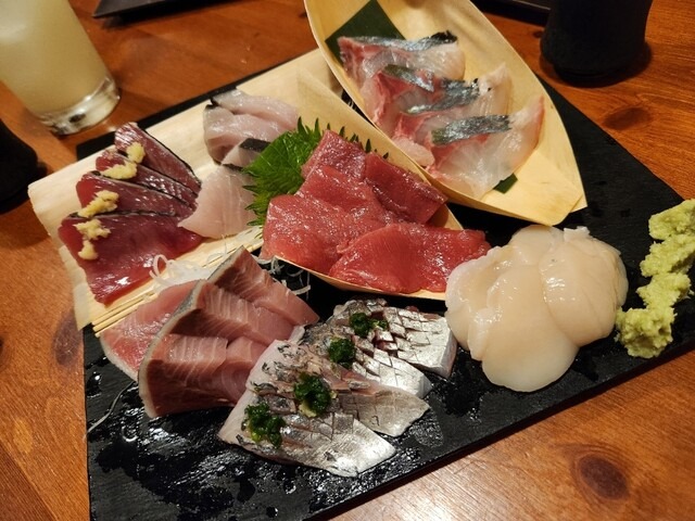 刺身盛り合わせや