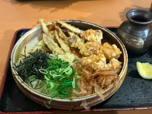 ごぼう天おろしぶっかけ