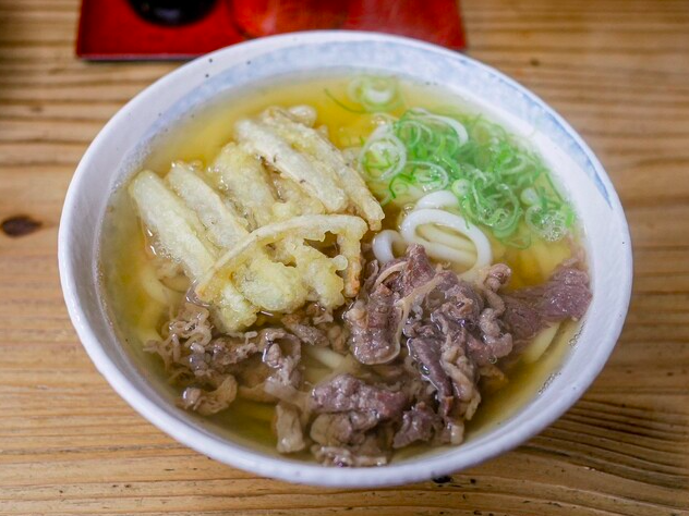 肉ごぼううどん