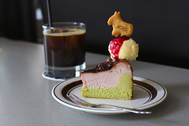 バスクチーズケーキ&アメリカーノ