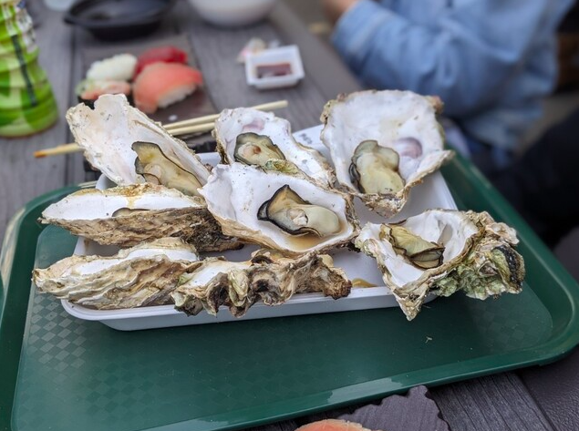 焼牡蠣