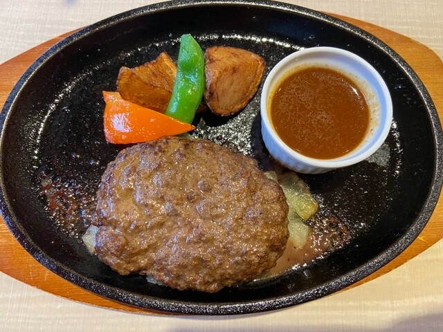 和風ハンバーグデミグラスソース
