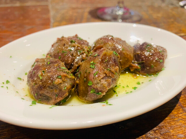 砂肝のコンフィ