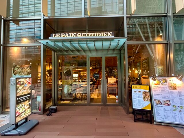 【ル・パン・コティディアン 東京ミッドタウン店】発芽パンとタルティーヌを楽しむ♪