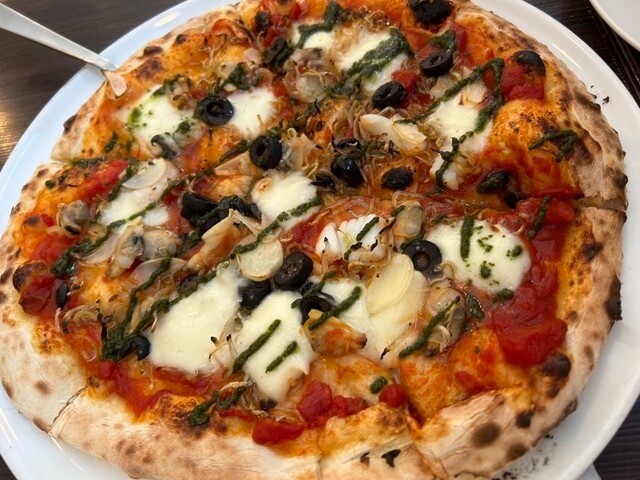 シーフードピザ