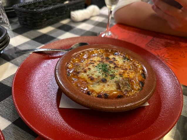 茄子のチーズ焼き