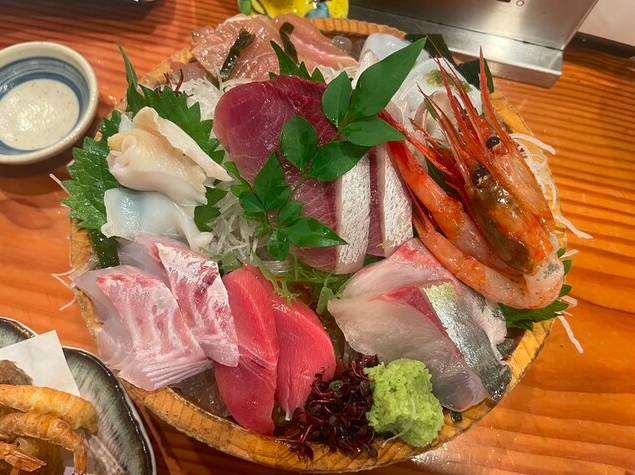 刺身盛り合わせ