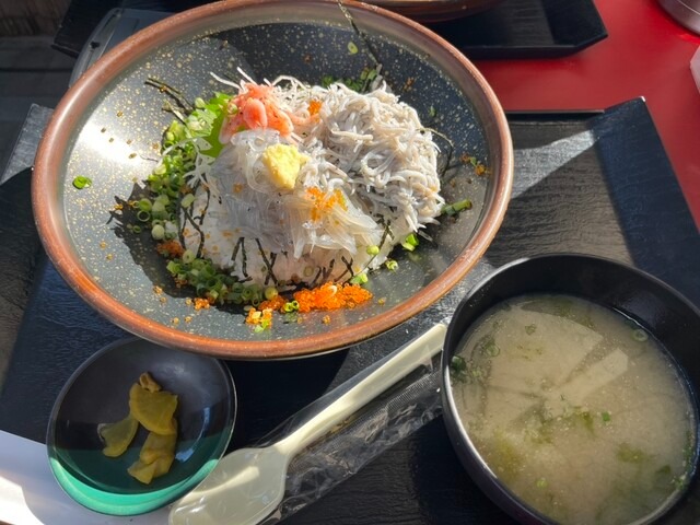 生しらす丼