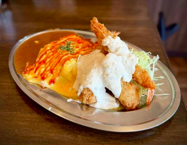 【名物】橙ハントンライス