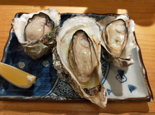 焼き牡蠣