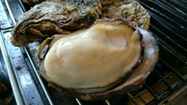 焼き牡蠣
