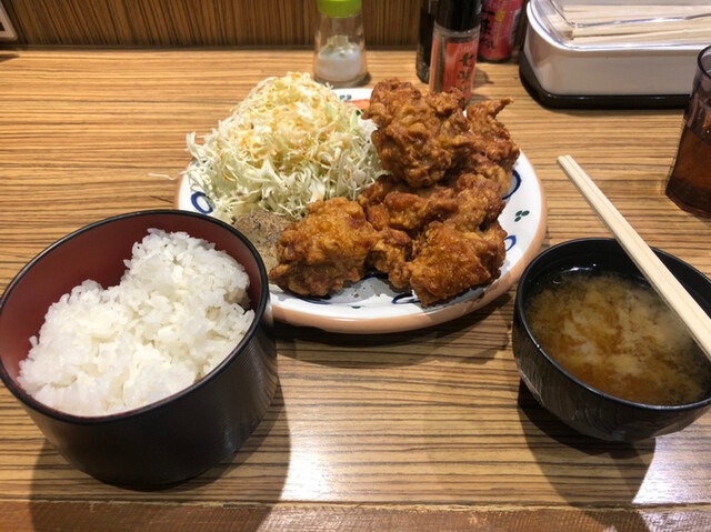唐揚げランチ
