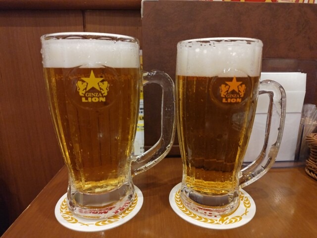 黒ラベルのジョッキ大