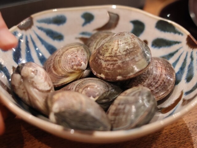 はまぐりのしゃぶしゃぶ