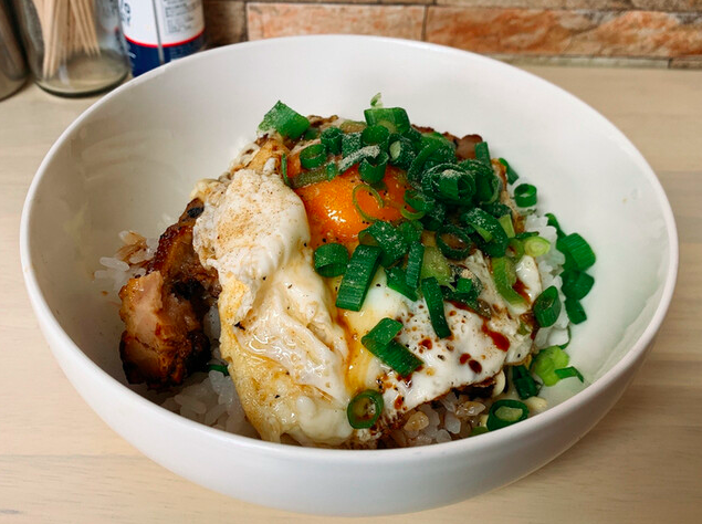 焼き豚玉子飯 小