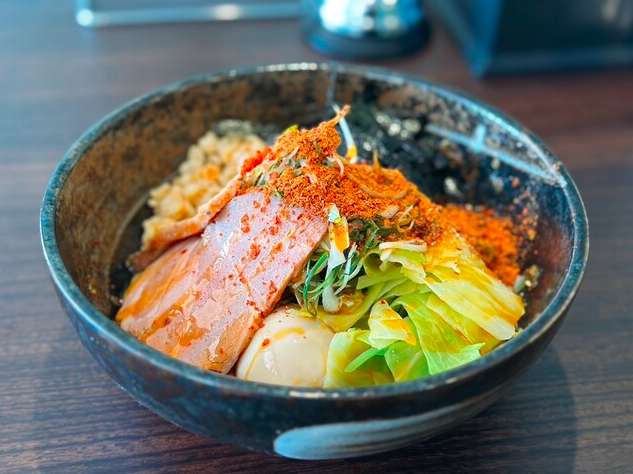 油そば 並盛3辛