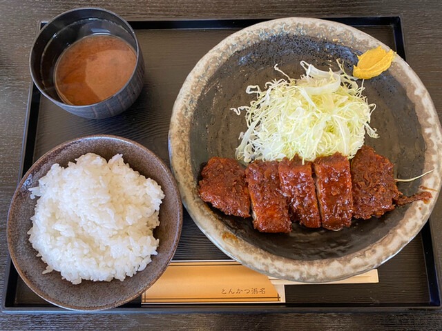 みそロース定食