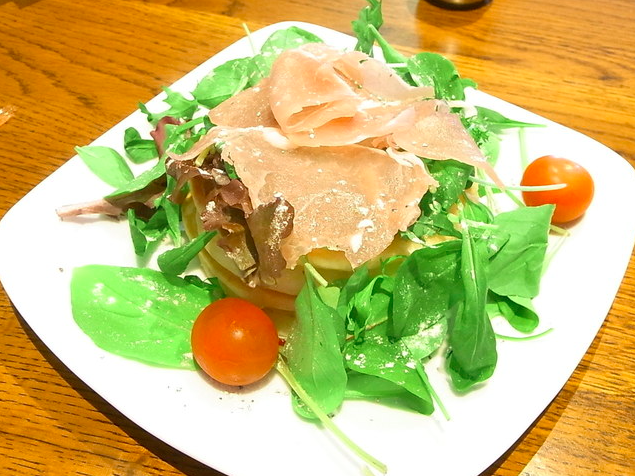 ベジタブルサラダパンケーキ