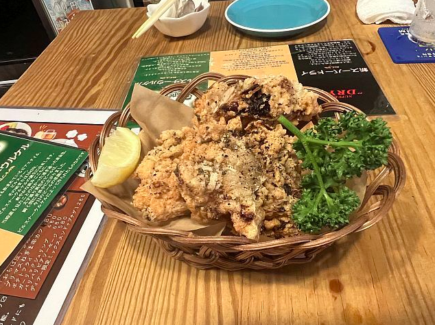 黒生使用黒唐揚げ