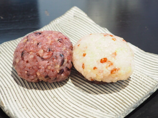 古代米と五穀のおはぎ