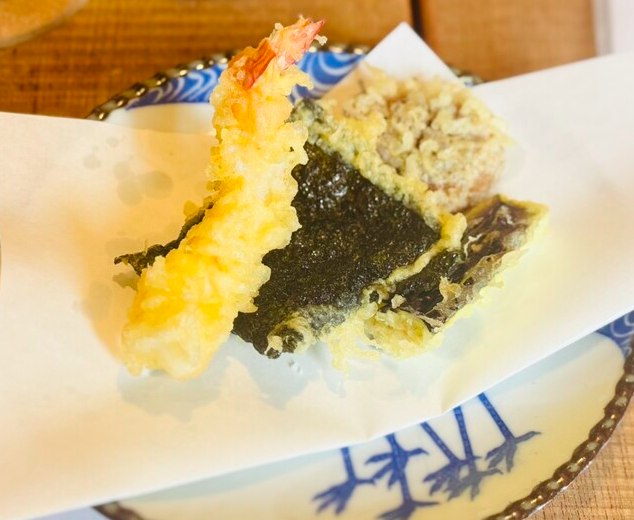 天然えび、のり