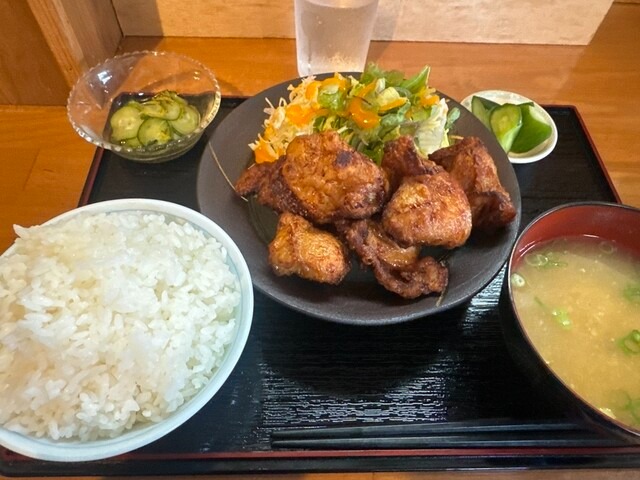 鶏からあげ定食