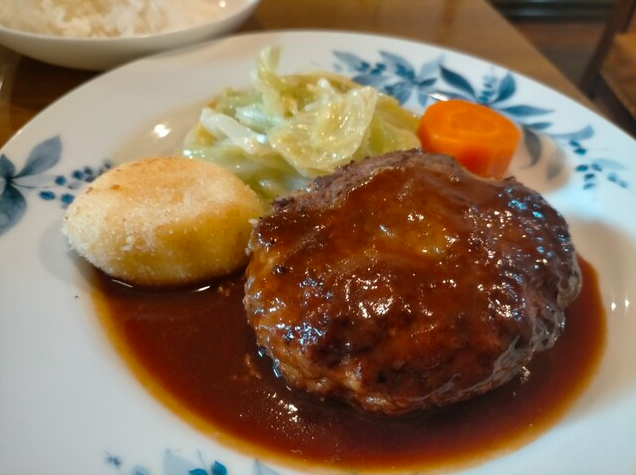 ハンバーグ定食