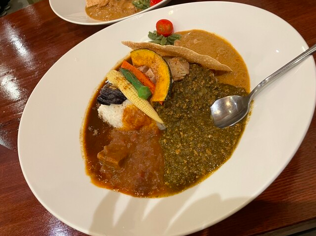 スペシャルあいがけカレー