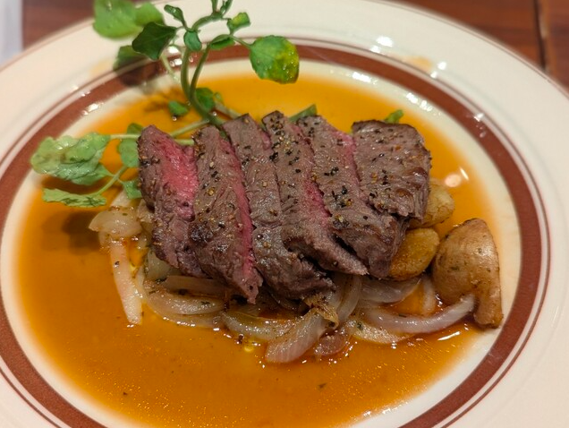 黒毛和牛のサーロインステーキ