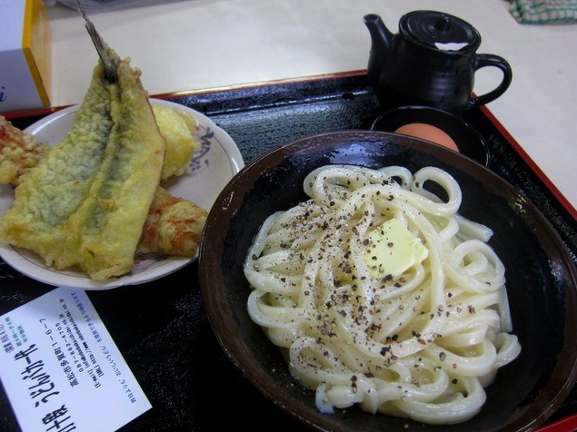 釜バターうどん