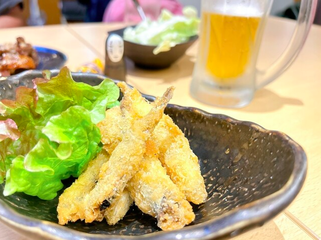 釜揚げいりこのフライ