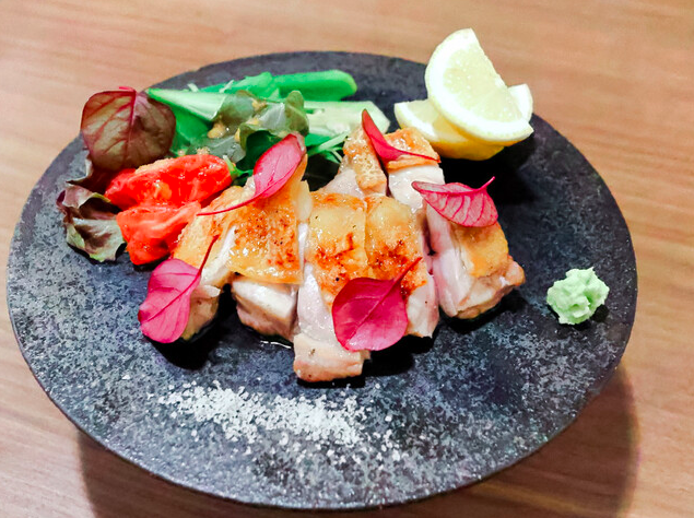 讃岐コーチン炭火焼き